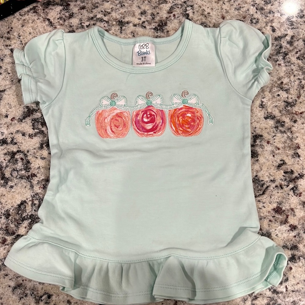 Pumpkin shirt